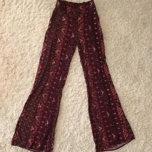 Tribal Stretch Flare Leg Pants | Small